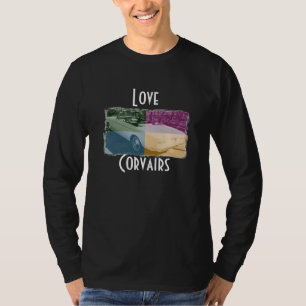 Love Corvairs Black T-shirt