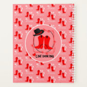 Love Country Line Dancing Planner (Achterkant)