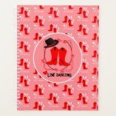 Love Country Line Dancing Planner (Voorkant)
