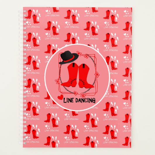 Love Country Line Dancing Planner (Voorkant)