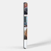 Love Couples Foto Collage Persoonlijk Monogram Case-Mate iPhone Case (Achterkant / Rechts)