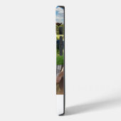 Love Couples Foto Collage Persoonlijk Monogram Case-Mate iPhone Case (Achterkant / Links)