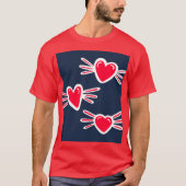 Love Couple's Valentijns T-shirt (Voorkant)