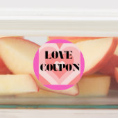 Love Coupon Meerdere Stickers (Aangebracht)