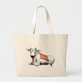 Love Cow Grote Tote Bag