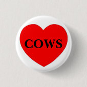 Love Cows Button (Voorkant)