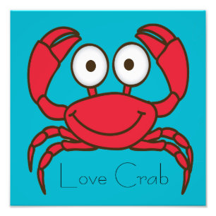 Love Crab Foto Afdruk