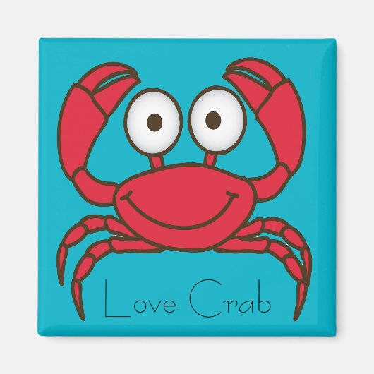 Love Crab Magnet (Devant)