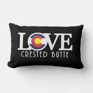 LOVE Crested Butte Colorado Kussen