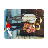 Love Cuba, Cuban Men Magneet (Horizontaal)