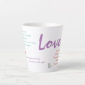 Love Cup Latte Mok (Voorkant)