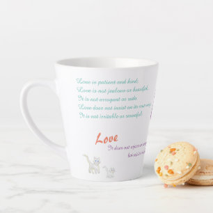 Love Cup Latte Mok