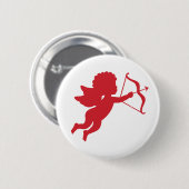 Love Cupid Red Button (Voorkant /achterkant)