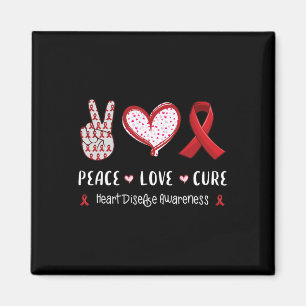 Love Cure Hartziekte Bewustzijn Mannen Vrouwen Kin Magneet