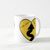 Love Curves-mok Koffiemok (Voorkant rechts)