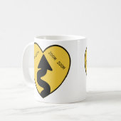 Love Curves-mok Koffiemok (Voorkant links)