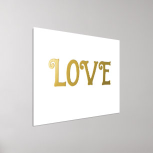 Love Custom Text Quote Weddenschap Birthday Decor 