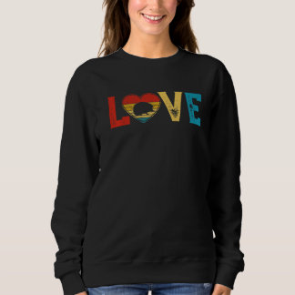 Love Cute Hedegel Lover Animals Heart Valentijnse Trui