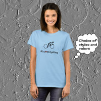 Love Cycling slogan cyclist