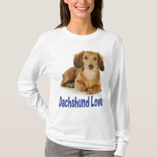 Love Dachshund Puppy Dog Tee Shirt