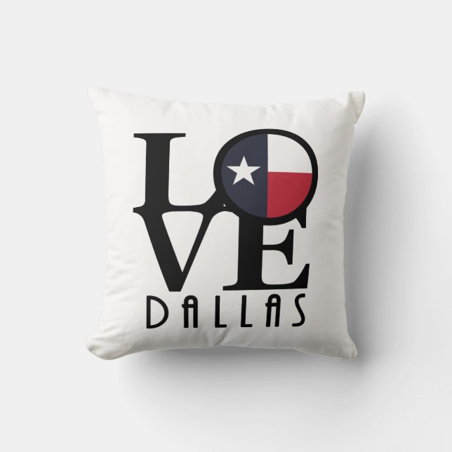 LOVE Dallas Kussen (Voorkant)