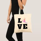 Love Dance | Colorful Dancer Tote Bag (Voorkant (product))