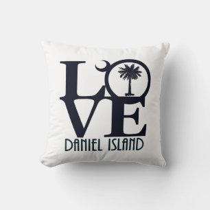 LOVE Daniel Island South Carolina Kussen