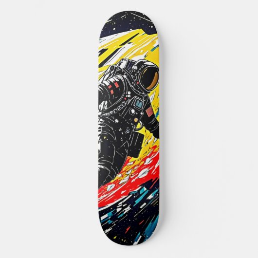 Lové dans l'espace : Cosmic Adventure Skateboard (Recto)