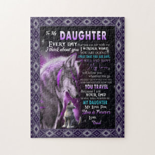Love Daughter Brief aan mijn dochter-liefde voor Legpuzzel