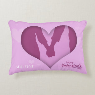 Love day belle rose accent coussin