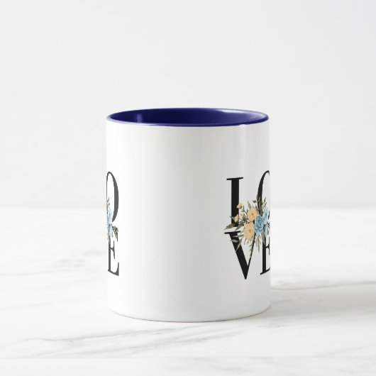 Love day cafe tasses (Centre)