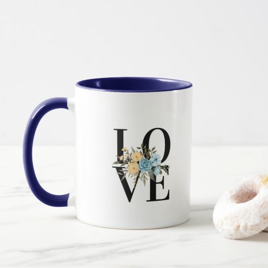 Love day cafe tasses (Avec donut)