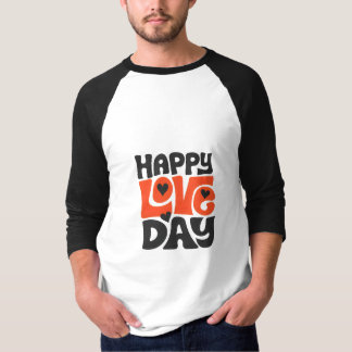 Love Day Mannen-T-Shirt – Stijlvol & Romantisch ❤️ T-shirt