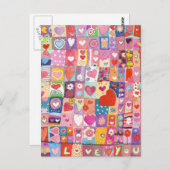 Love Daze Briefkaart (Voorkant / Achterkant)