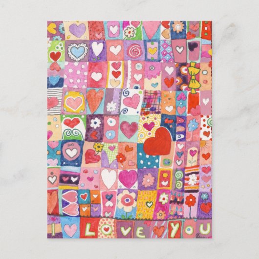 Love Daze Briefkaart (Voorkant)