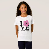 LOVE DE Funiak Springs Pink Hibiscus T-shirt (Voorkant volledig)