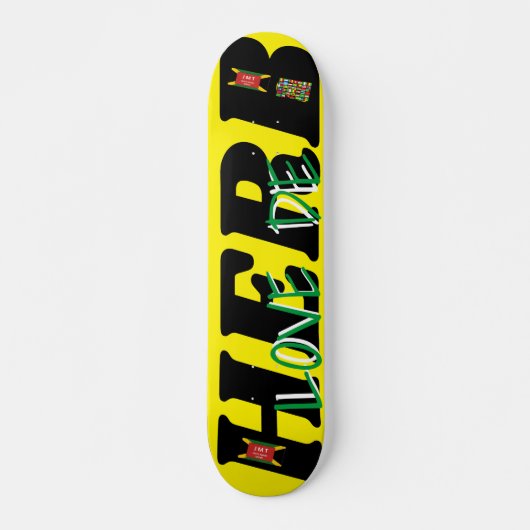 LOVE DE HERB JMT 7 3/4" Planche de Skateboard (Devant)
