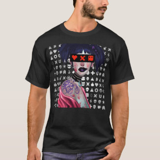 Love Death Robots Meisje Stijl T-shirt