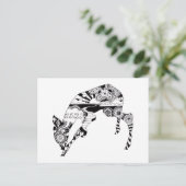 Love Deer Briefkaart (Staand voorkant)