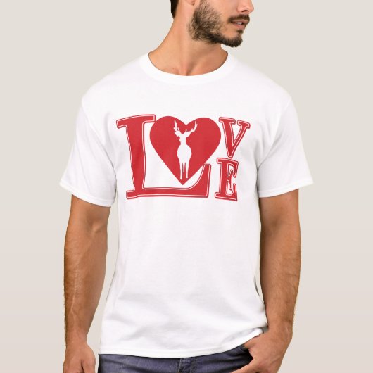 Love Deer T-shirt (Voorkant)
