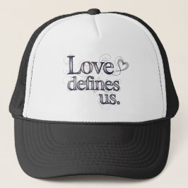 Love defines us trucker pet