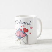 Love Delivered Mug (Devant droit)