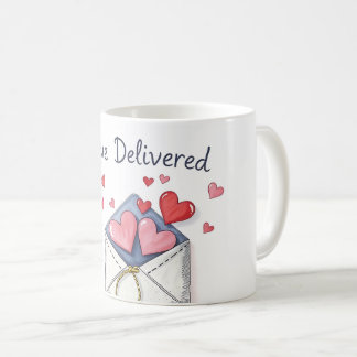 Love Delivered Mug Koffiemok