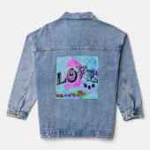 Love Denim Jas Jacket (Achterkant)