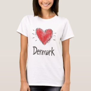 Love Denmark T-shirt