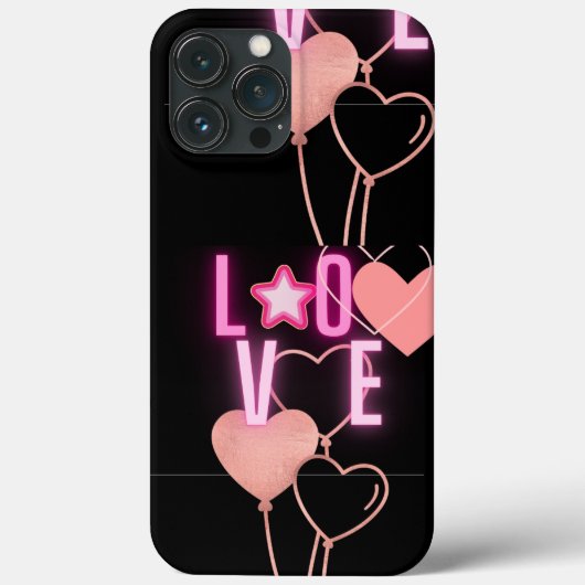 LOVE DESIGN APPLE IPHONE 13PROMAX COQUE (Verso)
