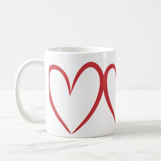 Love design mug  (Gauche)