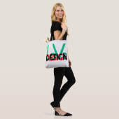 Love Design - Retro Color Mix II Edition Tote Bag (Sur le modèle)