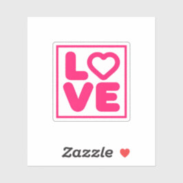 Love Design Sticker
