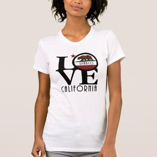 LOVE Diablo California T-shirt (Voorkant)